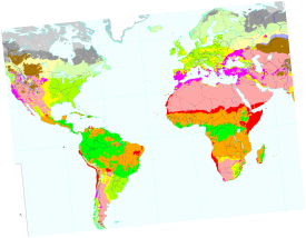 Geographic Distribution - Tropical Humid